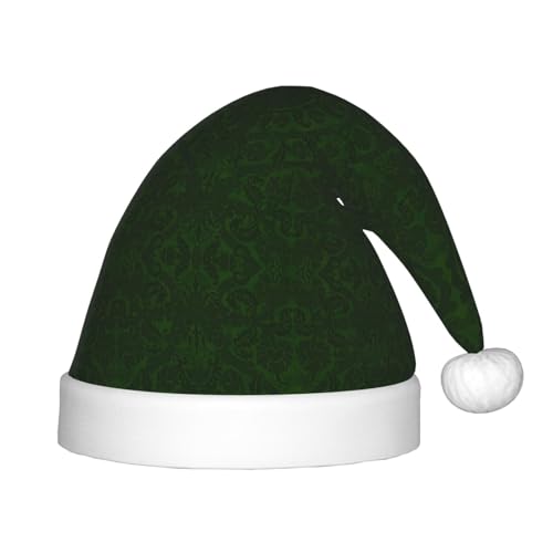 Bkdogkt Hunter Green Floral Petals Pattern Print Festive Elf Hat Christmas Hat Accessory For Xmas Hat Christmas Party Gift Holiday Bkdogkt Hunter Green Floral Petals Pattern Print Festive Elf Hat Christmas Hat Accessory For Xmas Hat Christmas Party Gift Holiday von Bkdogkt