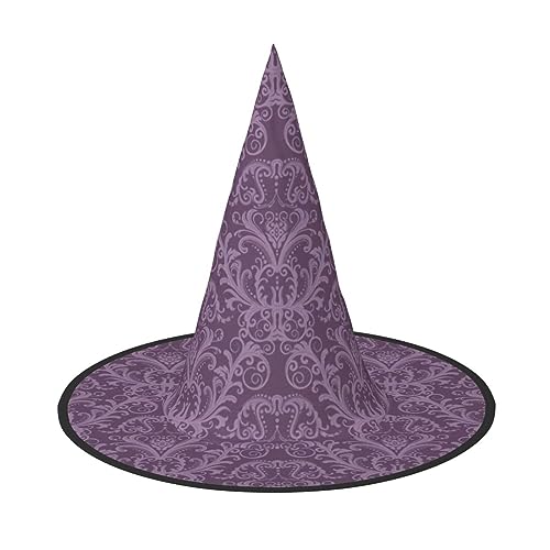 Bkdogkt Violetter Hexenhut für Erwachsene, Karneval, Halloween, Partys, Maskeraden, Cosplay, Urlaubsdekoration Bkdogkt Violetter Hexenhut für Erwachsene, Karneval, Halloween, Partys, Maskeraden, Cosplay, Urlaubsdekoration von Bkdogkt