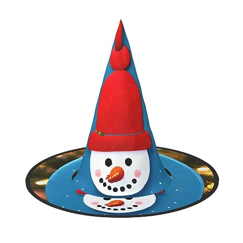 Bkdogkt Weihnachtskarton Schneemann Druck Erwachsene Hexenhut Karneval Halloween Hut Partys Maskeraden Cosplay Urlaub Dekor Bkdogkt Weihnachtskarton Schneemann Druck Erwachsene Hexenhut Karneval Halloween Hut Partys Maskeraden Cosplay Urlaub Dekor von Bkdogkt