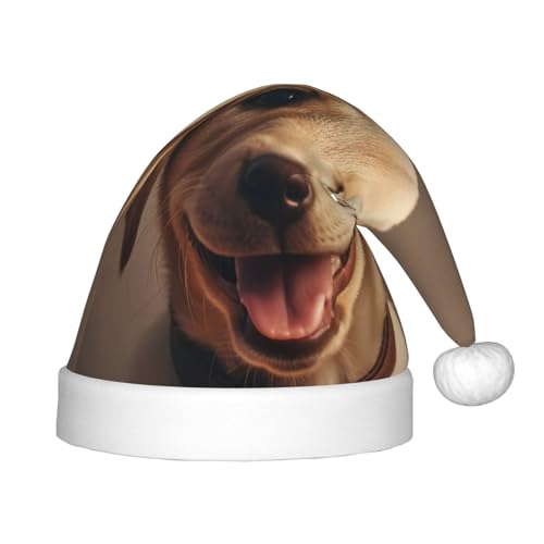 Bkdogkt Weihnachtsmütze mit niedlichem Labrador-Hunde-Aufdruck, festlicher Elfenhut, Accessoire für Weihnachtsmütze, Weihnachtsfeier, Geschenk, Urlaub Bkdogkt Weihnachtsmütze mit niedlichem Labrador-Hunde-Aufdruck, festlicher Elfenhut, Accessoire für Weihnachtsmütze, Weihnachtsfeier, Geschenk, Urlaub von Bkdogkt