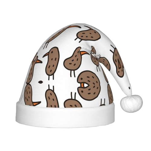 Kiwi-Vögel, niedlicher Druck, festlicher Elfenhut, Weihnachtsmütze, Accessoire für Weihnachten, Party, Geschenk, Urlaub Kiwi-Vögel, niedlicher Druck, festlicher Elfenhut, Weihnachtsmütze, Accessoire für Weihnachten, Party, Geschenk, Urlaub von Bkdogkt