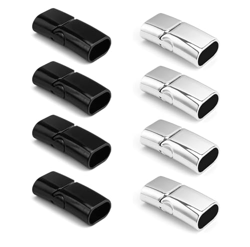 8 Flache Leder Magnetische Verschlüsse, Armband Verschluss, Bajonettverschluss Edelstahl, Rechteck Magnetverschluss, Magnetische Schmuck Armband Verschlüsse, für Armband Schmuckherstellung Machen 8 Flache Leder Magnetische Verschlüsse, Armband Verschluss, Bajonettverschluss Edelstahl, Rechteck Magnetverschluss, Magnetische Schmuck Armband Verschlüsse, für Armband Schmuckherstellung Machen von Bkemkri