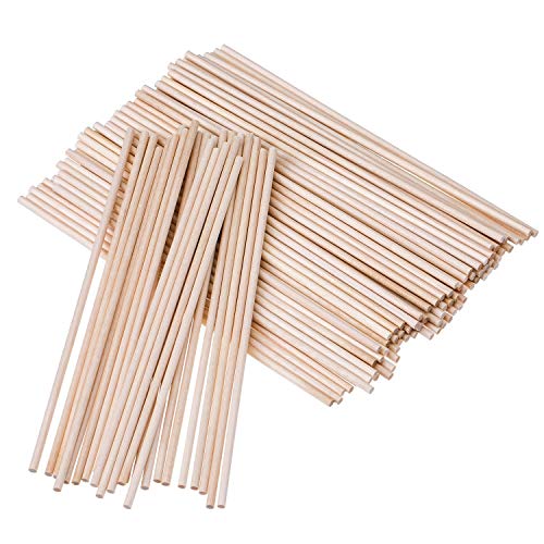 BOSSTER Holzstäbe 100 teilige Holzstäbchen 20 * 0.5cm Holzstab Bastelhölzer für DIY Handwerk Modellprojekte Die Gebäude Modell Kinder Lernspielzeug BOSSTER Holzstäbe 100 teilige Holzstäbchen 20 * 0.5cm Holzstab Bastelhölzer für DIY Handwerk Modellprojekte Die Gebäude Modell Kinder Lernspielzeug von Bkrdty