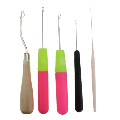 5pcs -Latch -Haken, praktische Häkelnadel -Set für Pullover und Socken, Häkeln für Haarverlängerung Geflecht Teppich und andere Craftlatch -Haken 5pcs -Latch -Haken, praktische Häkelnadel -Set für Pullover und Socken, Häkeln für Haarverlängerung Geflecht Teppich und andere Craftlatch -Haken von Blablablalu