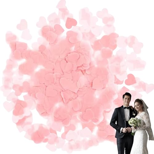 Blablablalu Herz Konfetti 8000pcs 2, 5 cm Herzform Engagement Konfetti Süßes Hochzeitspapier Romantische Dekorationen für Muttertag Valentiner Geburtstagsfeier Tischheart Blablablalu Herz Konfetti 8000pcs 2, 5 cm Herzform Engagement Konfetti Süßes Hochzeitspapier Romantische Dekorationen für Muttertag Valentiner Geburtstagsfeier Tischheart von Blablablalu