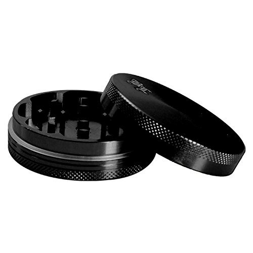 Black Leaf Magnetgrinder 55mm 2-teilig schwarz Magnetverschluss Grinder Alugrinder Black Leaf Magnetgrinder 55mm 2-teilig schwarz Magnetverschluss Grinder Alugrinder von Black Leaf