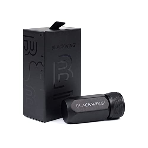 Blackwing One-Step Long Point Spitzer Bleistift Anspitzer einstufig schwarz aus Metall von Blackwing