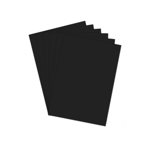 Blake Papier – Premium schwarzes gewebtes Papier, A4 (210 x 297 mm), Packung mit 50 Blatt, überlegene Dicke 320 g/m², Elite Quality Art Supplies – gewebtes Kartonpapier 8,3 x 11,7 – für Kunst und von Blake