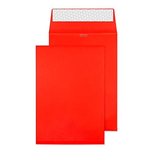 Blake Creative Colour 6060 FAlten-Versandtasche Haftklebung Leuchrot C5 229 x 162 mm 140g/m² | 125 Stück Blake Creative Colour 6060 FAlten-Versandtasche Haftklebung Leuchrot C5 229 x 162 mm 140g/m² | 125 Stück von Blake