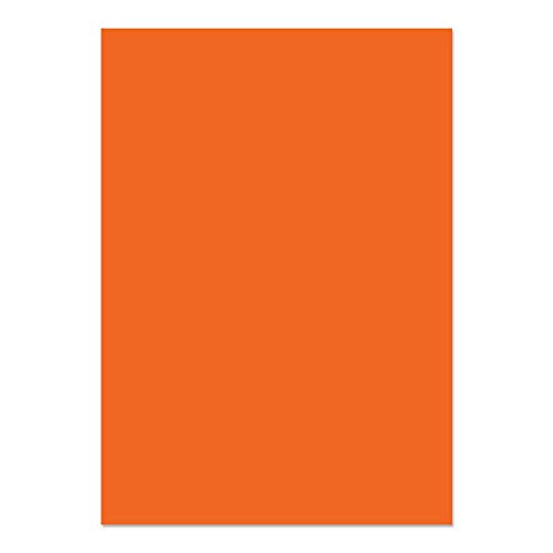 Blake Creative Colour 86405 Papier Kürbis Orange A4 210 x 297 mm 120 g/m² | 50 Stück von Blake