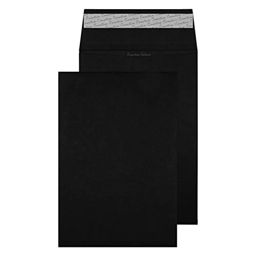 Blake Creative Colour 9140 FAlten-Versandtasche Haftklebung Tiefschwarz C4 324 x 229 mm 140g/m² | 125 Stück Blake Creative Colour 9140 FAlten-Versandtasche Haftklebung Tiefschwarz C4 324 x 229 mm 140g/m² | 125 Stück von Blake