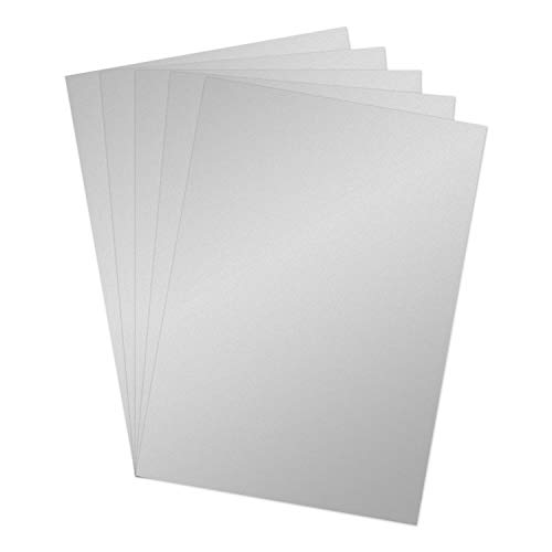 Blake Papier B2 (520 x 720 mm) Silber-Metallic-Karton, 250 g/m², 20 Stück von Blake