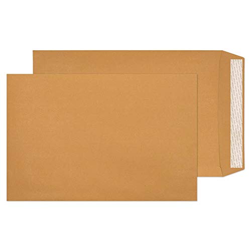 Blake Premium Avant Garde AG0060 Schwere, Extra Starke Versandtasche Haftklebung Creme Manille 381 x 254 mm 130 g/m² | 250 Stück von Blake