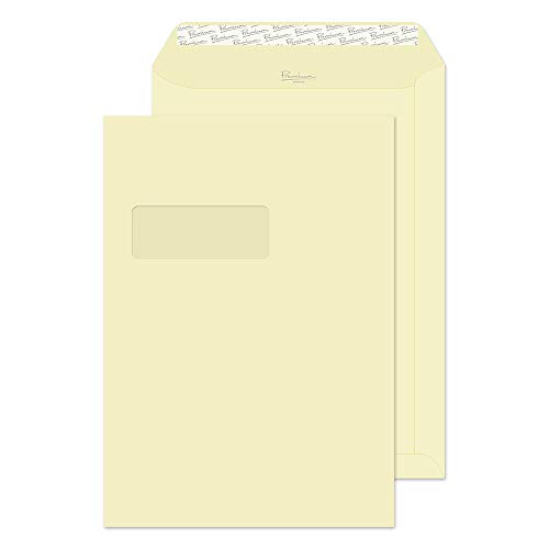 Blake Premium Business 51892 Velum Wove Versandtaschen, C4, 324 x 229 mm, 120 g/m², 250 Stück von Blake