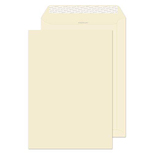 Blake Premium Business 61891 Versandtasche Haftklebung Creme Wove C4 324 x 229 mm - 120g/m² | 250 Stück von Blake
