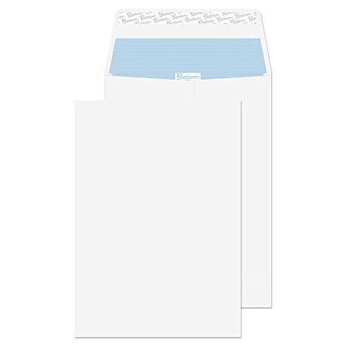 Blake Premium Office 37115 Falten-Versandtasche Haftklebung Ultra Weiß Wove C4 324 x 229 x 25 mm 120 g/m² | 100 Stück Blake Premium Office 37115 Falten-Versandtasche Haftklebung Ultra Weiß Wove C4 324 x 229 x 25 mm 120 g/m² | 100 Stück von Blake