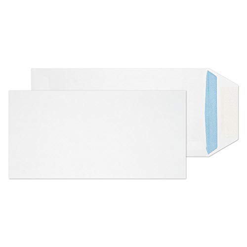 Blake Purely Everyday 23701 Versandtasche Naßklebung Weiß DL 110 x 220 mm - 90g/m² | 1000 Stück Blake Purely Everyday 23701 Versandtasche Naßklebung Weiß DL 110 x 220 mm - 90g/m² | 1000 Stück von Blake
