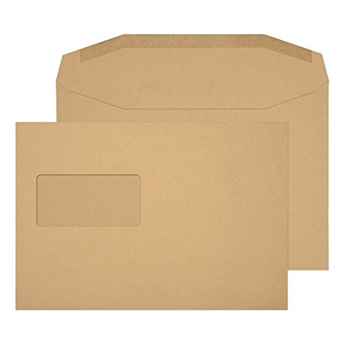 Blake Purely Everyday 4409 Versandtaschen, gummiert, C5+, 162 x 235 mm, 80 g/m², 500 Stück von Blake