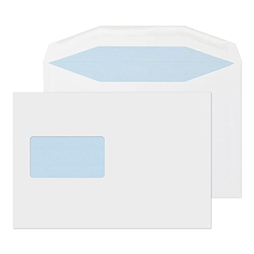 Blake Purely Everyday 6804CBC Versandtaschen, gummiert, C5+, 162 x 238 mm, 90 g/m², Weiß, 500 Stück Blake Purely Everyday 6804CBC Versandtaschen, gummiert, C5+, 162 x 238 mm, 90 g/m², Weiß, 500 Stück von Blake