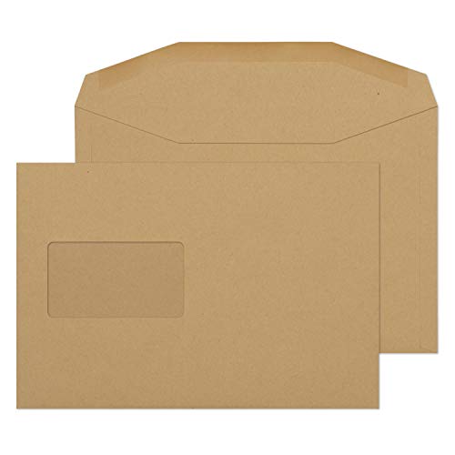 Blake Purely Everyday C5++ Versandtaschen mit Fenster, gummiert, 162 x 238 mm, 80 g/m², CBC, 500 Stück Blake Purely Everyday C5++ Versandtaschen mit Fenster, gummiert, 162 x 238 mm, 80 g/m², CBC, 500 Stück von Blake
