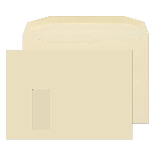 Blake Purely Everyday C8178 Versandtaschen, gummiert, C4, 229 x 324 mm, 100 g/m², cremefarben, 250 Stück von Blake