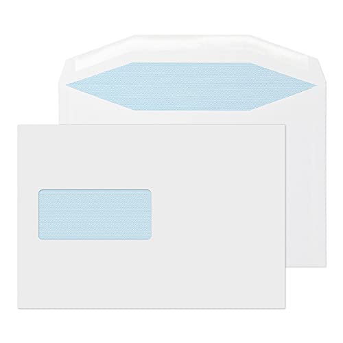 Blake Purely Everyday Versandtaschen, gummiert, C5+, 162 x 235 mm, 90 g/m², Weiß, 500 Stück Blake Purely Everyday Versandtaschen, gummiert, C5+, 162 x 235 mm, 90 g/m², Weiß, 500 Stück von Blake
