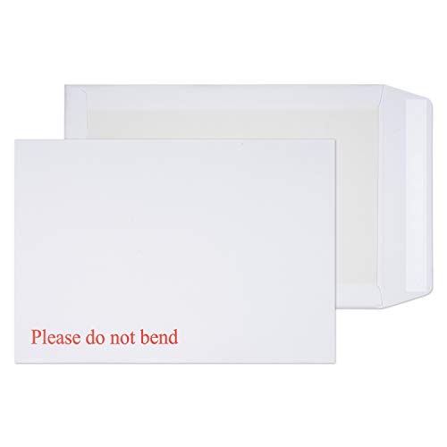 Blake Purely Packaging 3266 Versandtasche Mit Papprückwand Haftklebung Weiß C4 324 x 229 mm - 120g/m² | 125 Stück Blake Purely Packaging 3266 Versandtasche Mit Papprückwand Haftklebung Weiß C4 324 x 229 mm - 120g/m² | 125 Stück von Blake