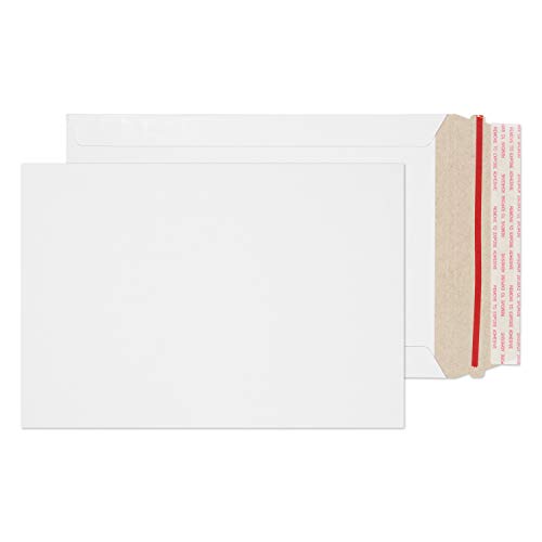 Blake Purely Packaging PPA6-RS Vollpapptaschen Versandtasche Haftklebung Weiß Pappe 350g/m² 239 x 164 mm | 200 Stück Blake Purely Packaging PPA6-RS Vollpapptaschen Versandtasche Haftklebung Weiß Pappe 350g/m² 239 x 164 mm | 200 Stück von Blake
