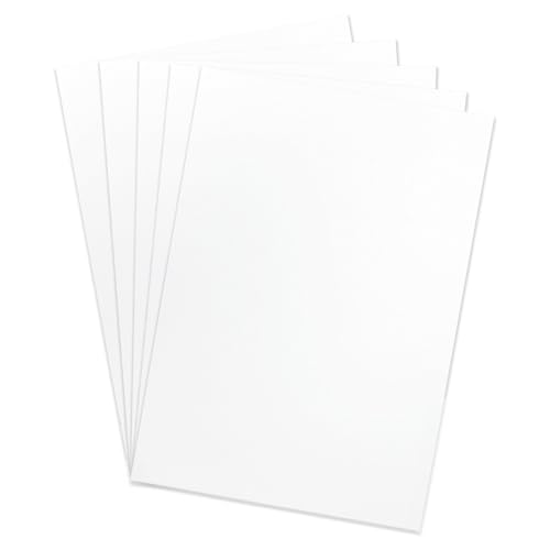 Blake Reißfestes weißes Papier, 297 x 420 mm, 200 g/m², Packung mit 200 Blatt, Bastelpapier, Skizzenblock, Mehrzweck von Blake