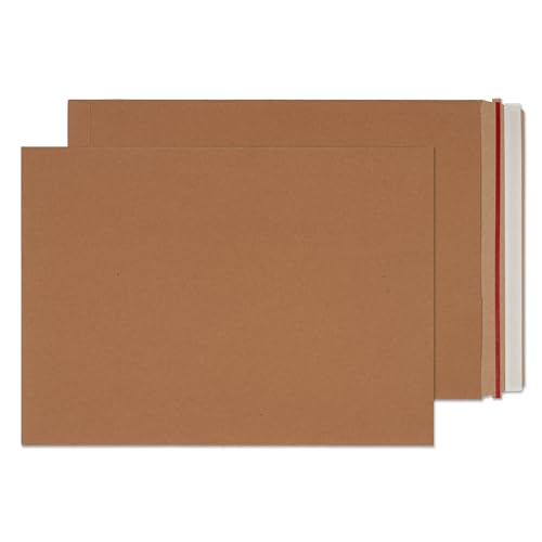 Blake VITA MA17-RS Briefumschläge aus Kraftkarton, C3 (45 x 32,4 cm), strapazierfähig, 350 g/m², nachhaltige, 100% recycelbare Verpackung, bruchsicher, mit Reißstreifen, haftklebend, 100 Stück von Blake