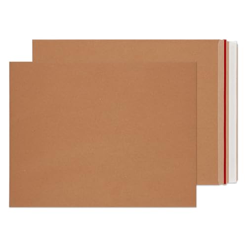 Blake VITA MA26-RS Briefumschläge aus Kraftkarton, strapazierfähig, 350 g/m², nachhaltige, zu 100% recycelbare Verpackung, bruchsicher, mit Reißstreifen, haftklebend, 100 Stück von Blake
