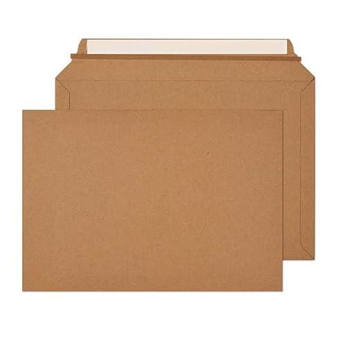 Blake VITA Versandtaschen aus Wellpappe, 233 x 333 mm, 30 Stück, Stärke 300 g/m², haftklebend, Versandtaschen aus Karton, 23,5 x 33,1 cm, FSC-zertifizierte Verpackung (PCWA2) von Blake