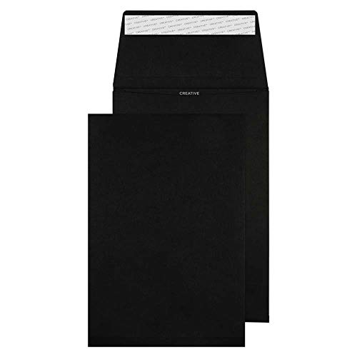 Blake Creative Colour 6140 FAlten-Versandtasche Haftklebung Tiefschwarz C5 229 x 162 mm 140g/m² | 125 Stück Blake Creative Colour 6140 FAlten-Versandtasche Haftklebung Tiefschwarz C5 229 x 162 mm 140g/m² | 125 Stück von Blake
