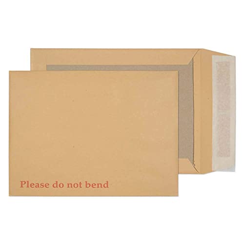 Blake Purely Packaging 11935 Versandtasche Mit Papprückwand Haftklebung Manila 241 x 178 mm - 120g/m² | 125 Stück von Blake