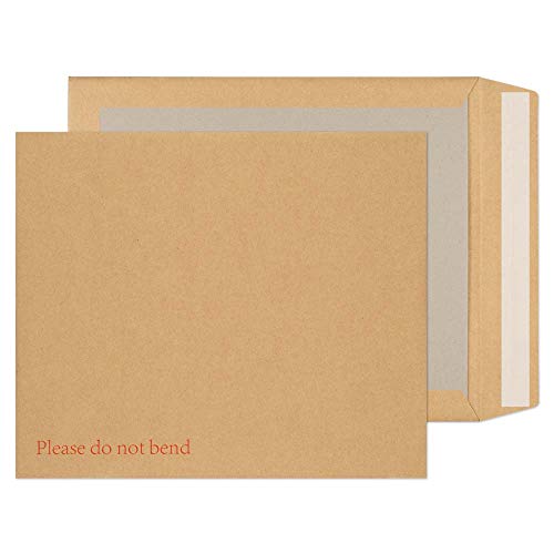 Blake Purely Packaging 14935 Versandtasche Mit Papprückwand Haftklebung Manila 318 x 267 mm - 120g/m² | 125 Stück von Blake