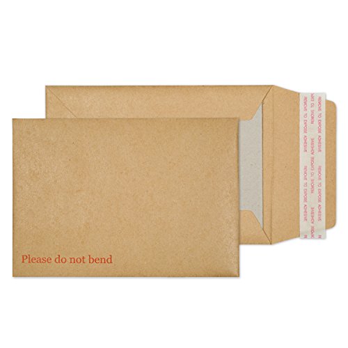 Blake Purely Packaging 2112 Versandtasche Mit Papprückwand Haftklebung Manila 120g/m² 162 x 114 mm | 250 Stück von Blake