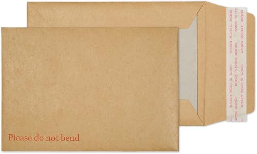Blake Purely Packaging 2112 Versandtasche Mit Papprückwand Haftklebung Manila 120g/m² 162 x 114 mm | 250 Stück Blake Purely Packaging 2112 Versandtasche Mit Papprückwand Haftklebung Manila 120g/m² 162 x 114 mm | 250 Stück von Blake