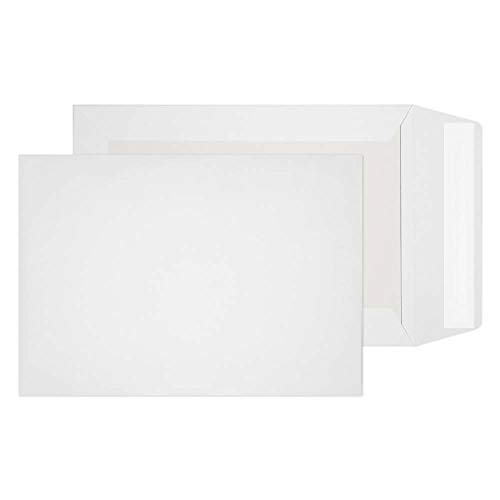 Blake Purely Packaging 5111 Versandtasche Mit Papprückwand Haftklebung Weiß C5 229 x 162 mm - 120g/m² | 125 Stück Blake Purely Packaging 5111 Versandtasche Mit Papprückwand Haftklebung Weiß C5 229 x 162 mm - 120g/m² | 125 Stück von Blake