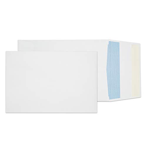 Blake Purely Packaging 6000 FAlten-Versandtasche Haftklebung Weiß C5 229 x 162 mm 120g/m² | 125 Stück von Blake