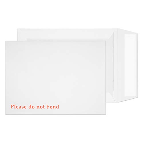 Blake Purely Packaging 6112 Versandtasche Mit Papprückwand Haftklebung Weiß 241 x 178 mm - 120g/m² | 125 Stück Blake Purely Packaging 6112 Versandtasche Mit Papprückwand Haftklebung Weiß 241 x 178 mm - 120g/m² | 125 Stück von Blake