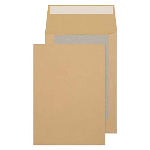 Blake Purely Packaging 93935M Papprückwand FAlten-Versandtasche Haftklebung Manille C4 324 x 229 x 50 mm 120 g/m² | 125 Stück von Blake