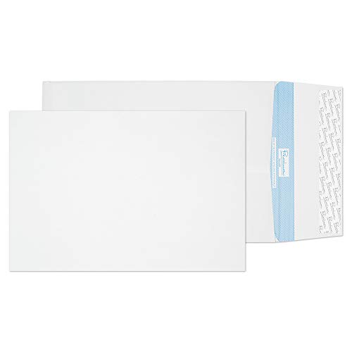 Purely Versandtaschen mit Erweiterungsfalte und selbstklebendem Verschluss, Format C4 324 x 229 x 25 mm, Weiß, 100 Stück Purely Versandtaschen mit Erweiterungsfalte und selbstklebendem Verschluss, Format C4 324 x 229 x 25 mm, Weiß, 100 Stück von Blake