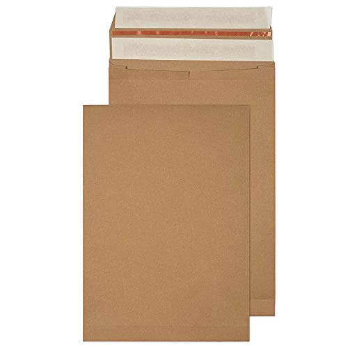 Vita 100 Stück Versandtaschen aus Kraftpapier mit Dehnfalte 50 mm, 353 x 250 mm (KBB142) von Blake