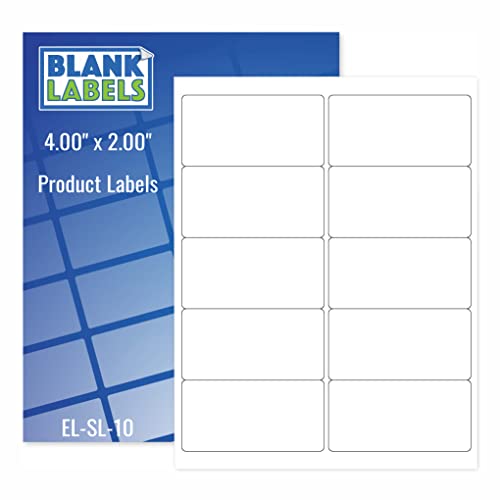 Blanko Etiketten Marke kompatibel mit Word Größe Adress-Etiketten. Ink Jet und Laser garantiert, Made in USA. 1000 Sheets von Blank Labels