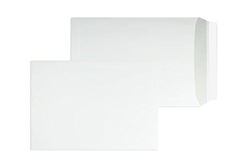 Versandtaschen | Premium | 229 x 324 mm (DIN C4) Weiß (250 Stück) mit Abziehstreifen | Briefhüllen, Kuverts, Couverts, Umschläge mit 2 Jahren Zufriedenheitsgarantie von Blanke Briefhüllen