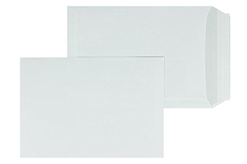 Versandtaschen | Premium | 250 x 353 mm (DIN B4) Weiß (250 Stück) mit Abziehstreifen | Briefhüllen, Kuverts, Couverts, Umschläge mit 2 Jahren Zufriedenheitsgarantie von Blanke Briefhüllen