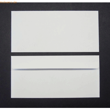 Blanke Briefumschläge 105x216mm 90g/qm gummiert VE=1000 Stück weiß Blanke Briefumschläge 105x216mm 90g/qm gummiert VE=1000 Stück weiß von Blanke
