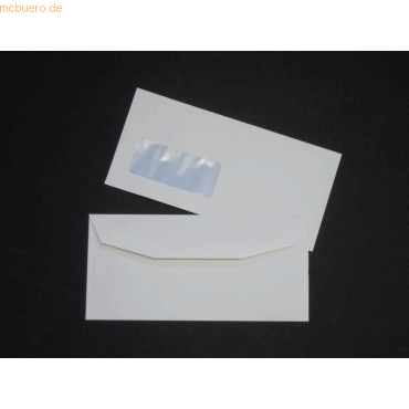 Blanke Briefumschläge 111x232mm 90g/qm gummiert Sonderfenster VE=1000 Blanke Briefumschläge 111x232mm 90g/qm gummiert Sonderfenster VE=1000 von Blanke