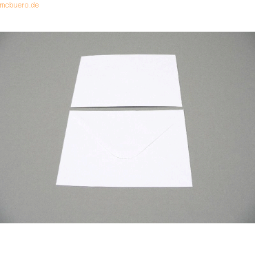 Blanke Briefumschläge 133x185mm 100g/qm gummiert VE=1000 Stück weiß Blanke Briefumschläge 133x185mm 100g/qm gummiert VE=1000 Stück weiß von Blanke