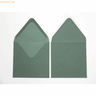 Blanke Briefumschläge 140x140mm 120g/qm gummiert VE=100 Stück tannengr Blanke Briefumschläge 140x140mm 120g/qm gummiert VE=100 Stück tannengr von Blanke
